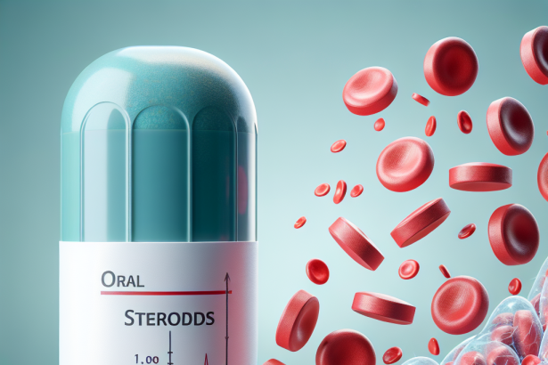 Esteroides orales y aumento de glóbulos rojos