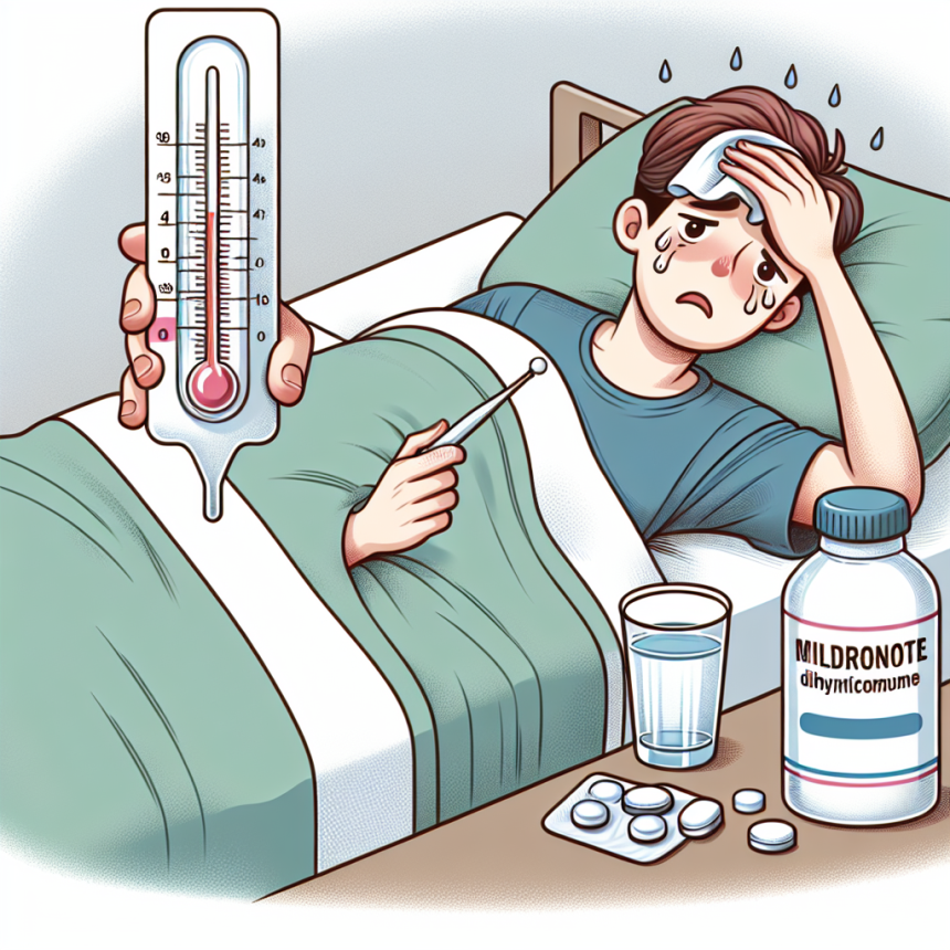 Qué hacer si tienes fiebre usando Mildronate Dihydricume