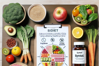 Dieta recomendada durante el uso de Syntol