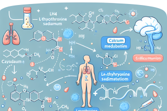 Cómo afecta L-Thyroxine Sodium/Levothyroxine Sodium (LT4 sodium) al metabolismo del calcio