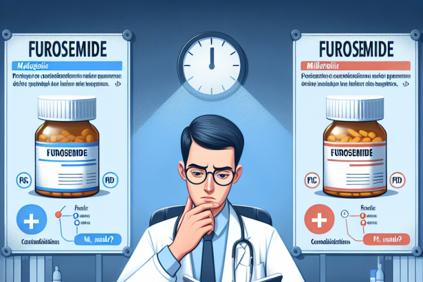 Cómo elegir entre Furosemid y su análogo más suave