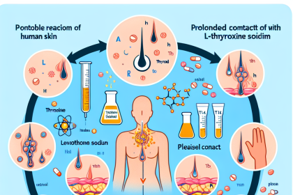 Cómo reacciona la piel al contacto prolongado con L-Thyroxine Sodium/Levothyroxine Sodium (LT4 sodium)