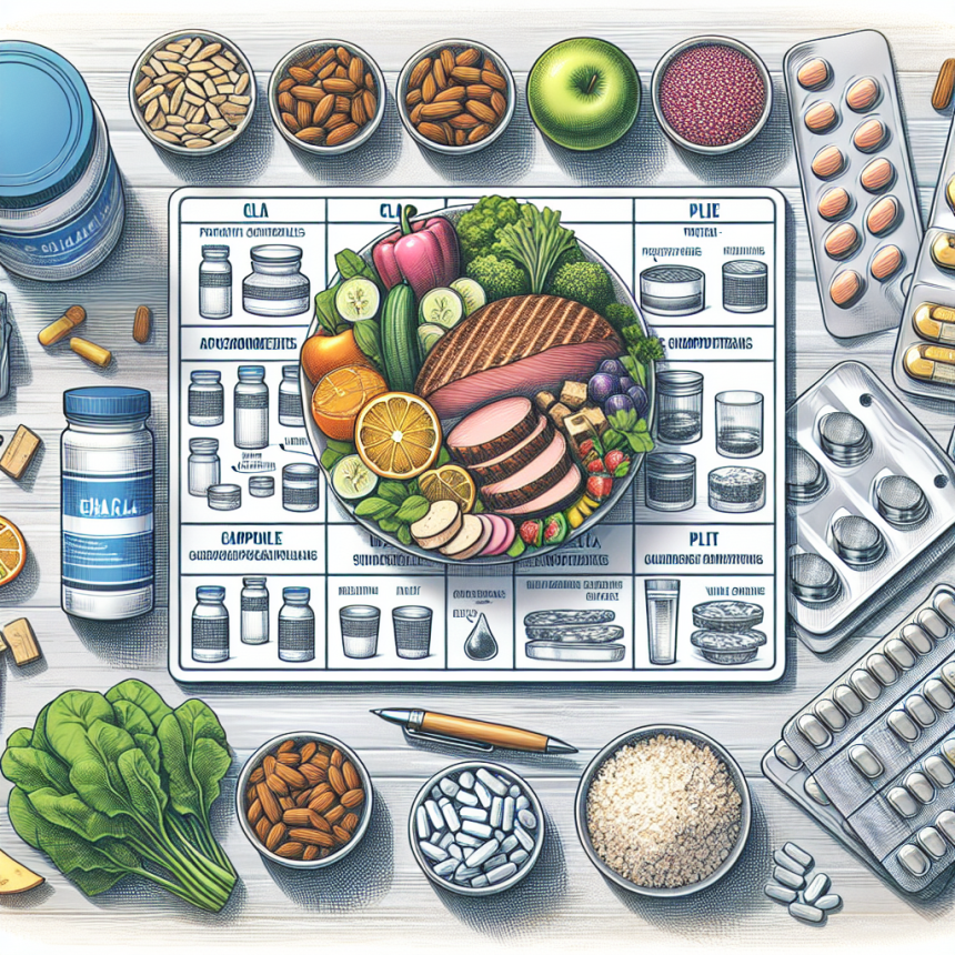 Dieta recomendada durante el uso de CLA