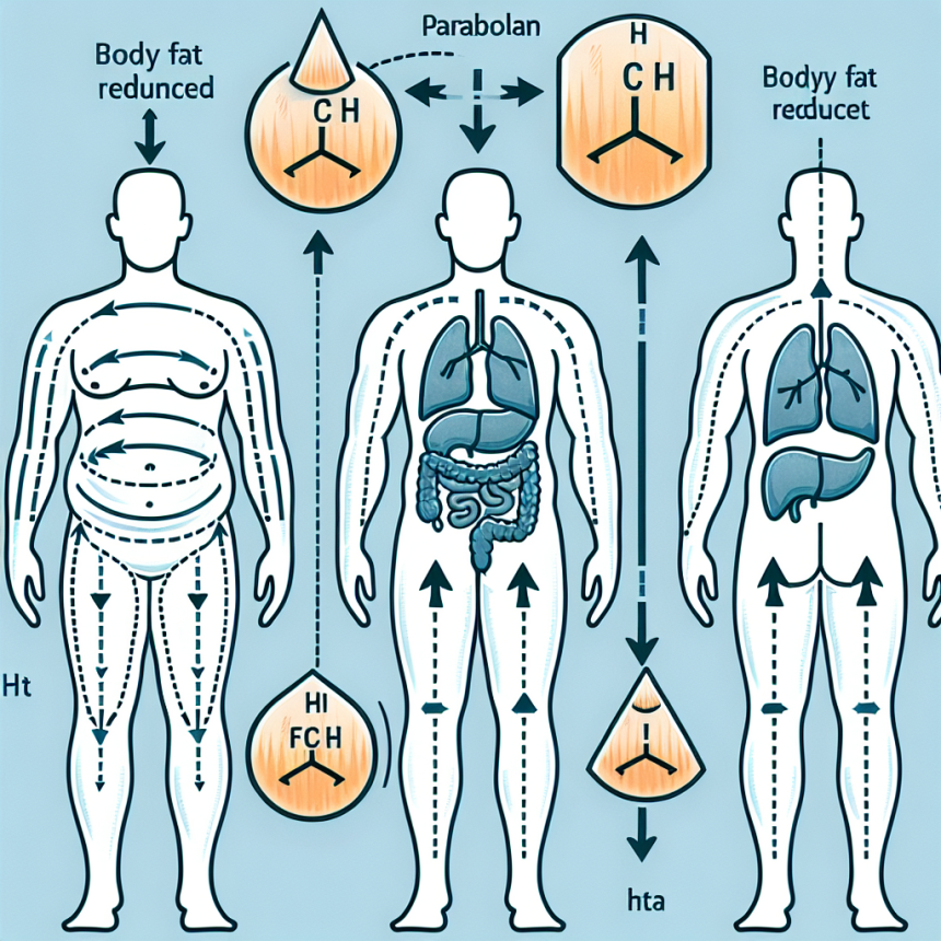 Qué tipo de grasa corporal se reduce con Parabolan
