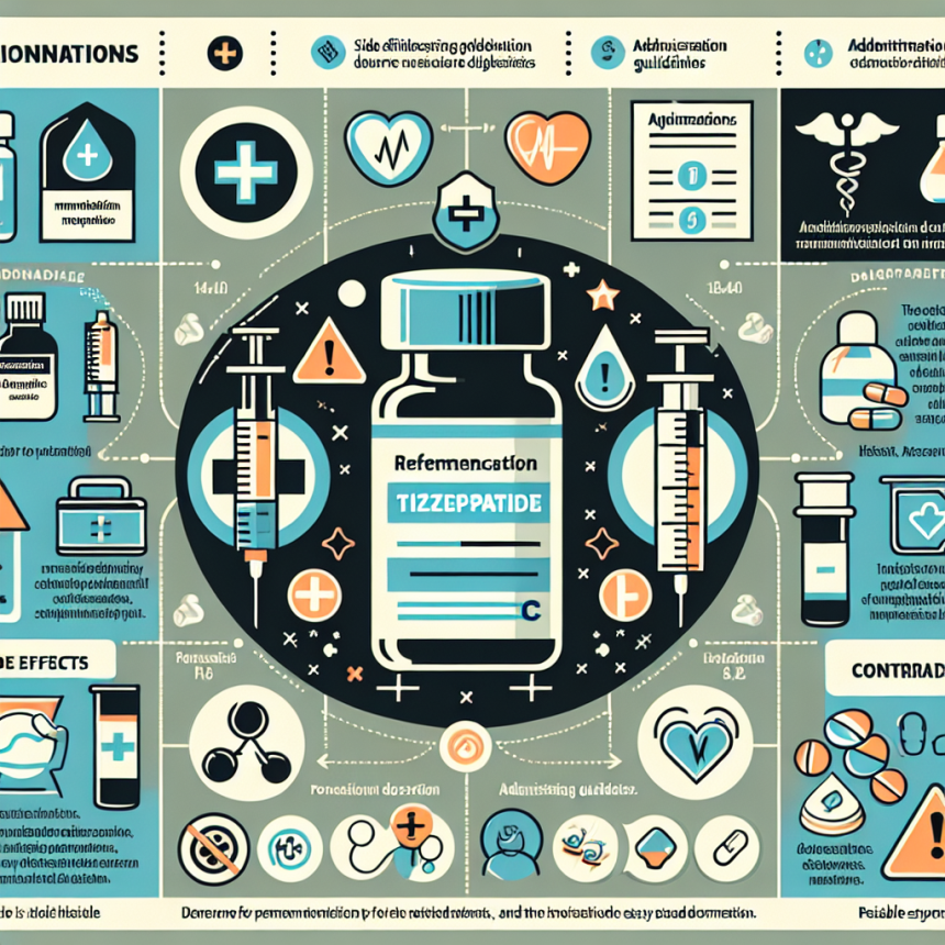 Recomendaciones médicas sobre el uso de Tirzepatide
