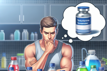 ¿Se puede mezclar Suspensión acuosa de testosterona con bebidas deportivas?
