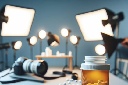 Anastrozol en preparación para sesiones fotográficas