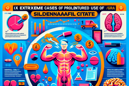 Casos extremos de uso prolongado de Sildenafil Citrate (Viagra generic)