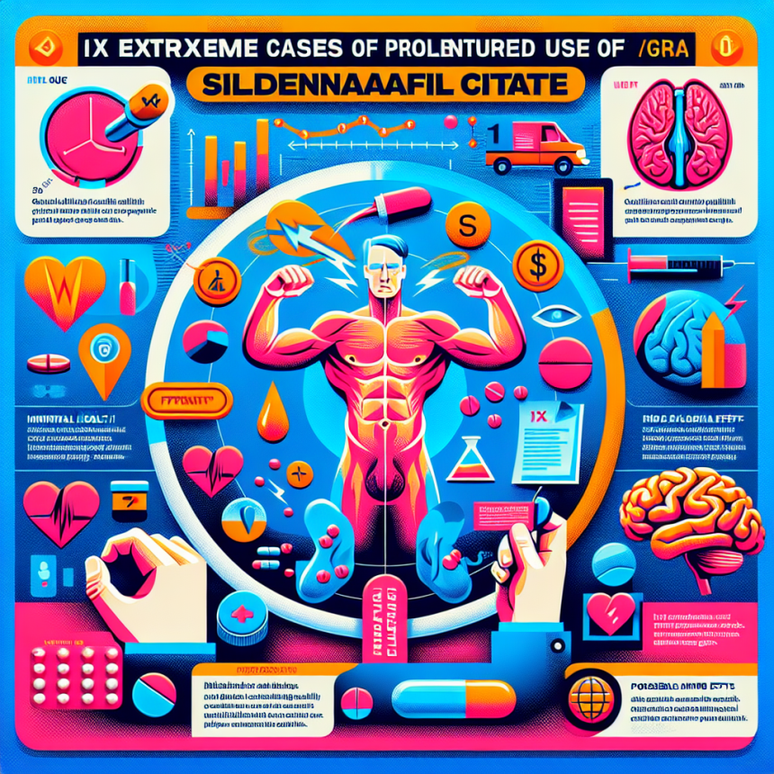 Casos extremos de uso prolongado de Sildenafil Citrate (Viagra generic)