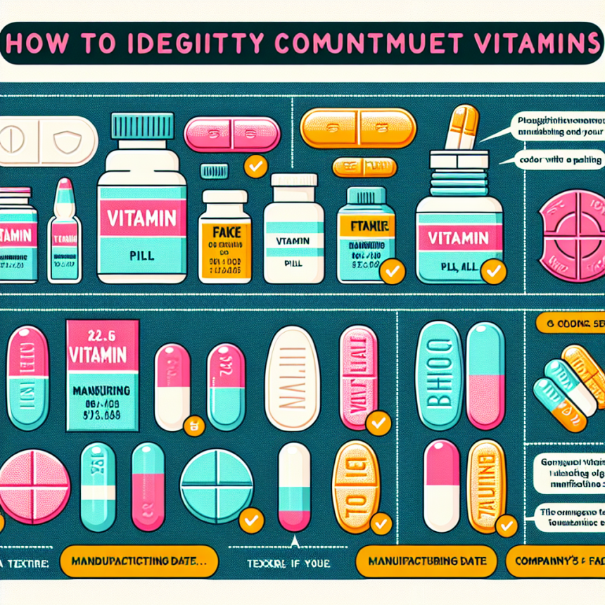 Cómo detectar falsificaciones de Vitamines