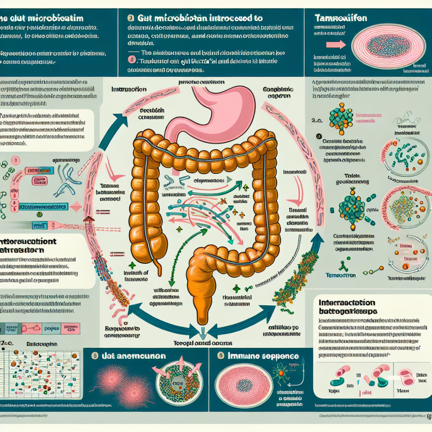 Cómo reacciona la microbiota intestinal a Tamoxifeno