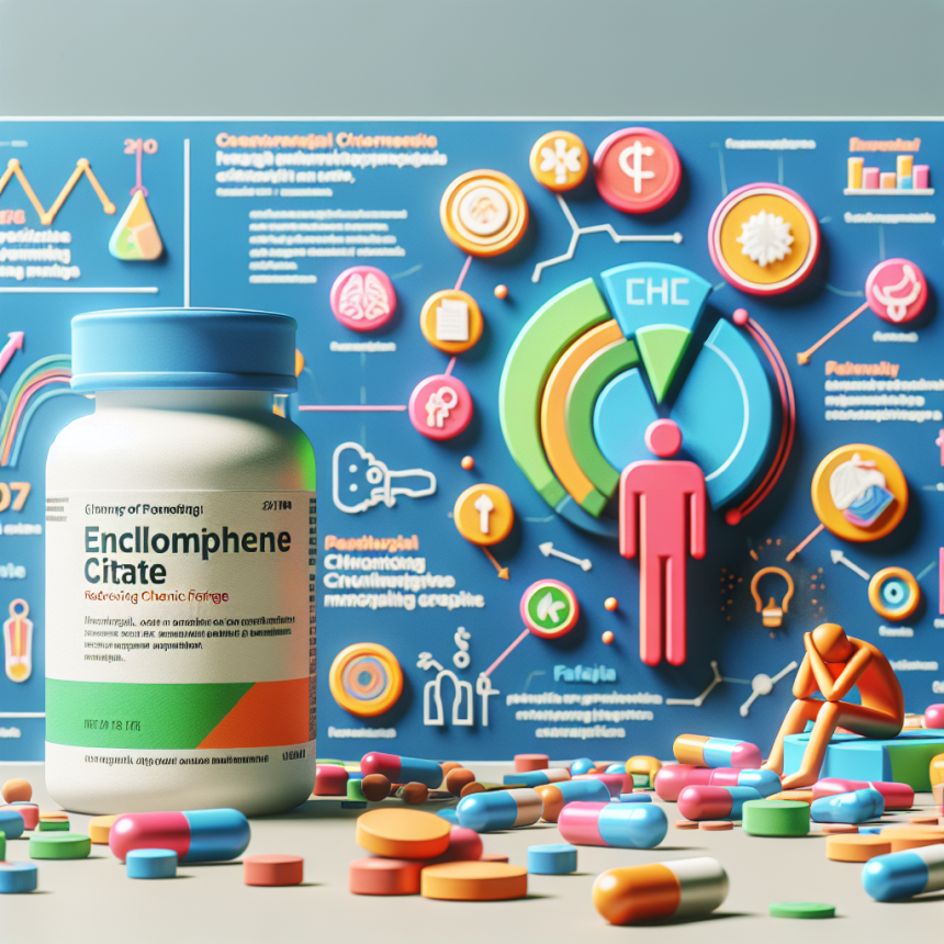 ¿Enclomiphene citrate ayuda a reducir la fatiga crónica?