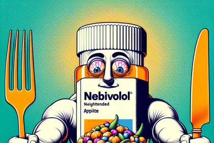 ¿Nebivolol puede aumentar el apetito de forma agresiva?