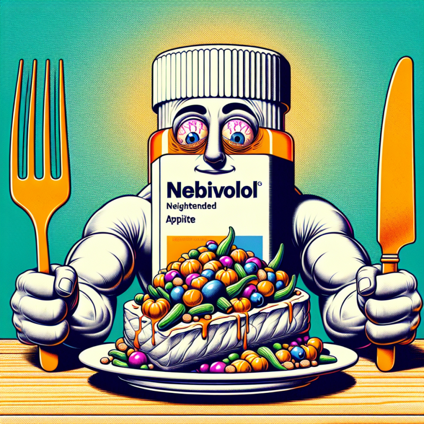 ¿Nebivolol puede aumentar el apetito de forma agresiva?