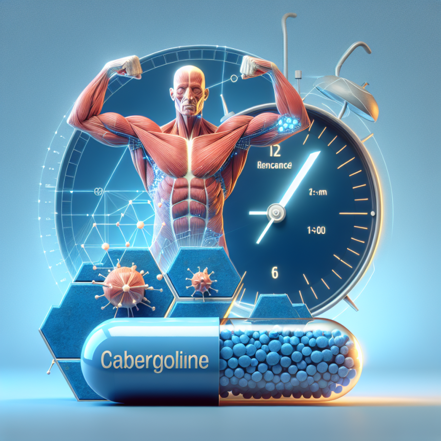 ¿Puede Cabergolina mejorar la recuperación muscular?