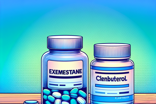 ¿Puede Exemestane usarse junto con clenbuterol?