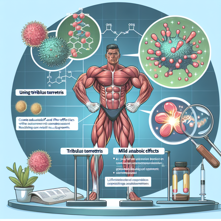 Qué esperar al usar Tribulus Terrestris junto a anabólicos suaves