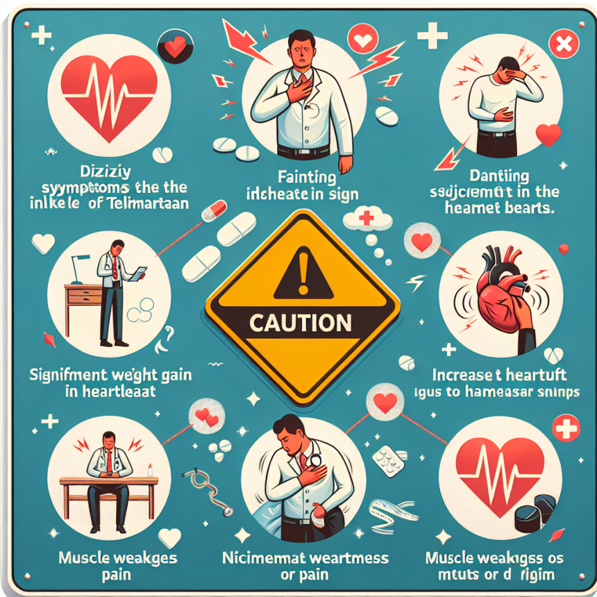 Qué señales indican que debes pausar el uso de Telmisartan