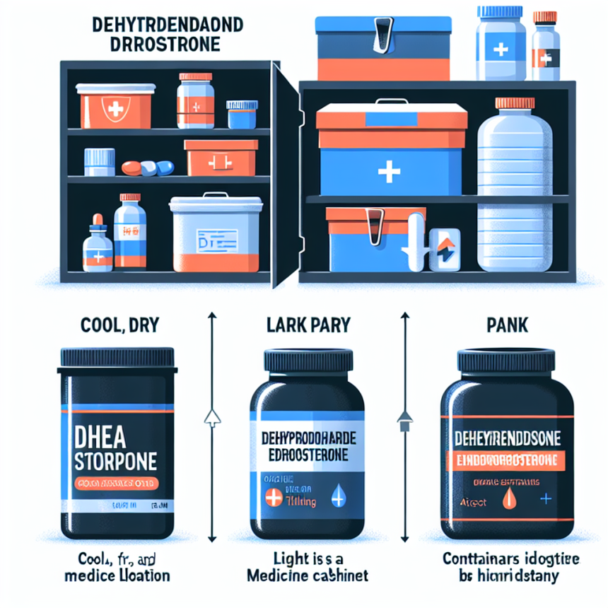 Cómo almacenar correctamente Dehydroepiandrosteron