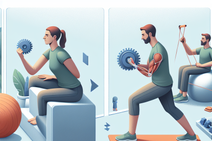 Cómo influye Terapia posterior al curso en ejercicios isométricos