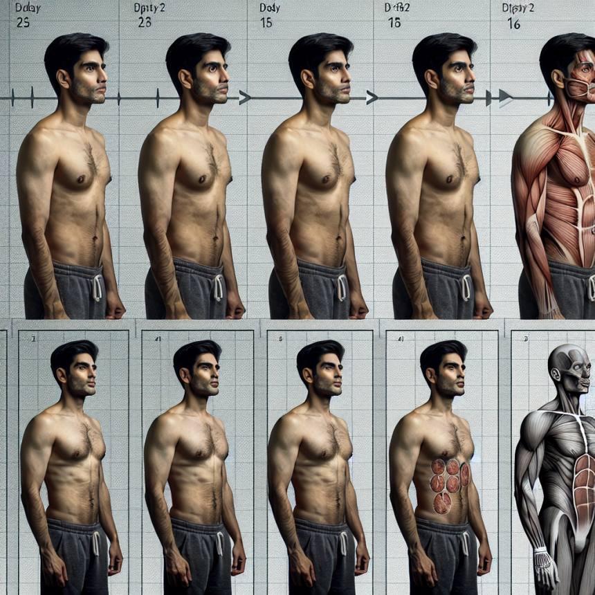 Cómo monitorear el progreso con fotos durante Dehydroepiandrosteron