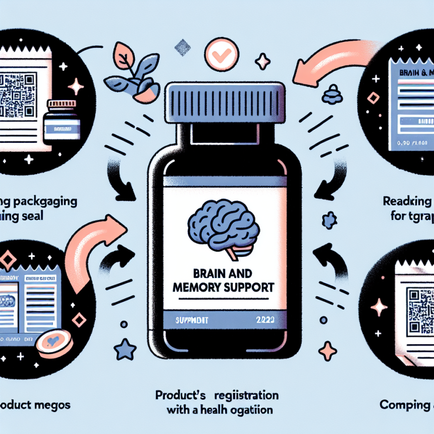 Cómo saber si tu Apoyo al cerebro y la memoria es original