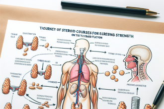 ¿Cursos de esteroides para aumentar la fuerza afecta la función tiroidea?