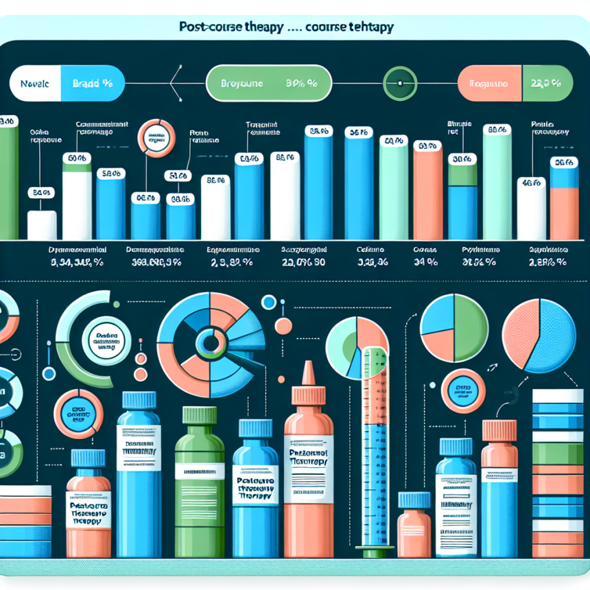 Diferencias de resultados entre marcas de Terapia posterior al curso