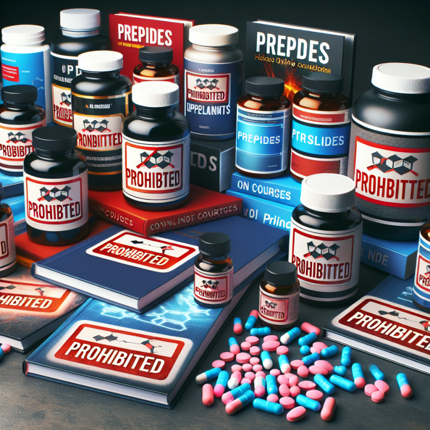 Suplementos prohibidos con Cursos de péptidos