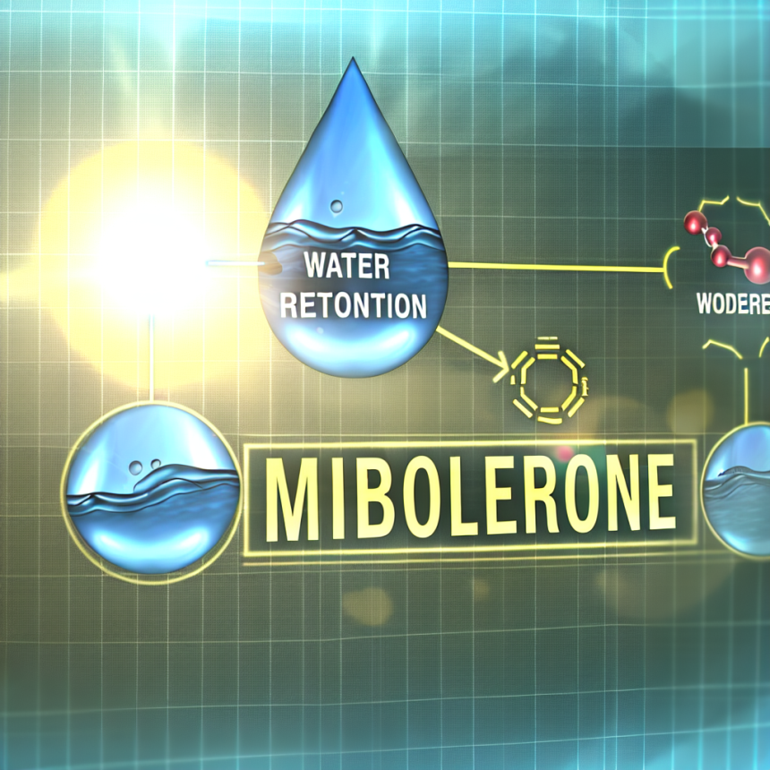 Mibolerone y retención de líquidos: qué la empeora