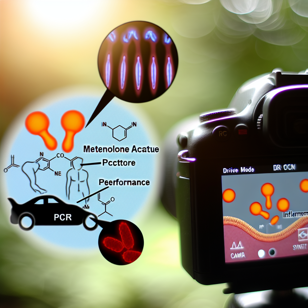 Acetato de metenolona y PCR: inflamación y rendimiento