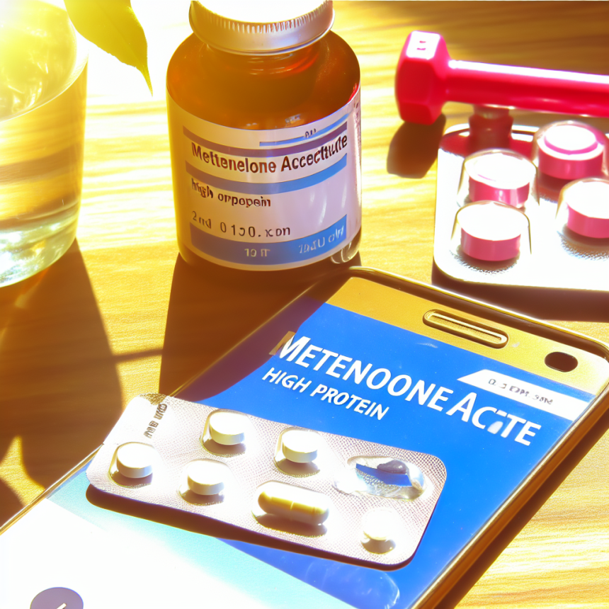 Acetato de metenolona y proteína alta: cómo evitar molestias