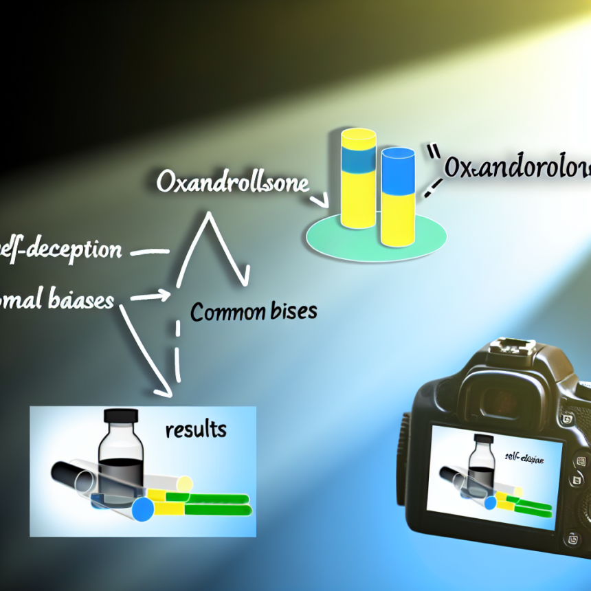 Oxandrolona y “autoengaño” con resultados: sesgos comunes