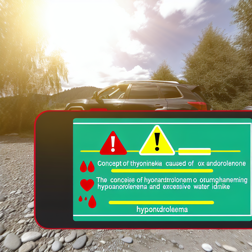 Oxandrolona y exceso de agua: riesgo de hiponatremia