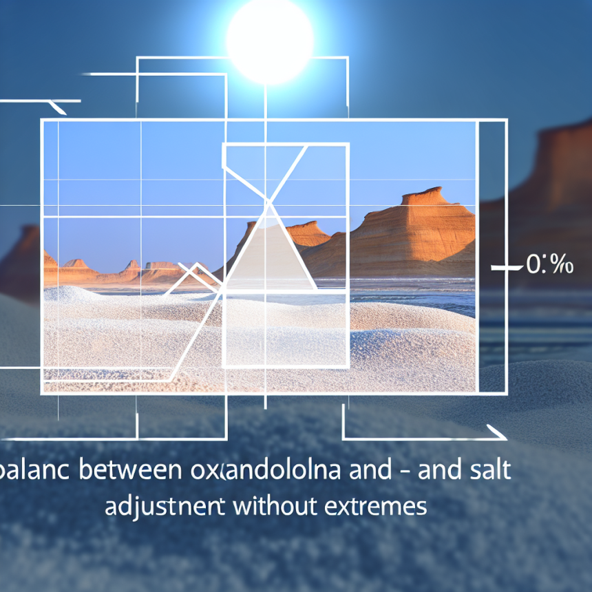 Oxandrolona y sal: cómo ajustar sin extremos