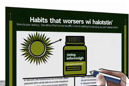 Qué hábitos empeoran los efectos con Halotestin