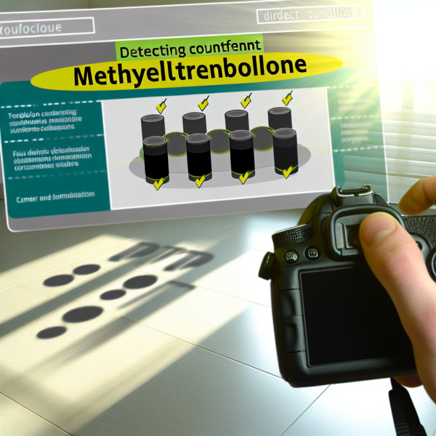 Cómo detectar falsificaciones relacionadas con Methyltrenbolone
