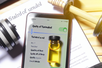 Turinabol y calidad del descanso: indicadores prácticos