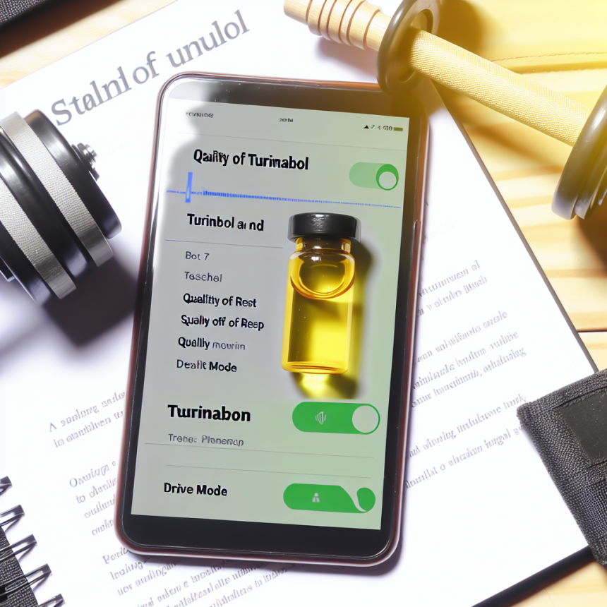 Turinabol y calidad del descanso: indicadores prácticos